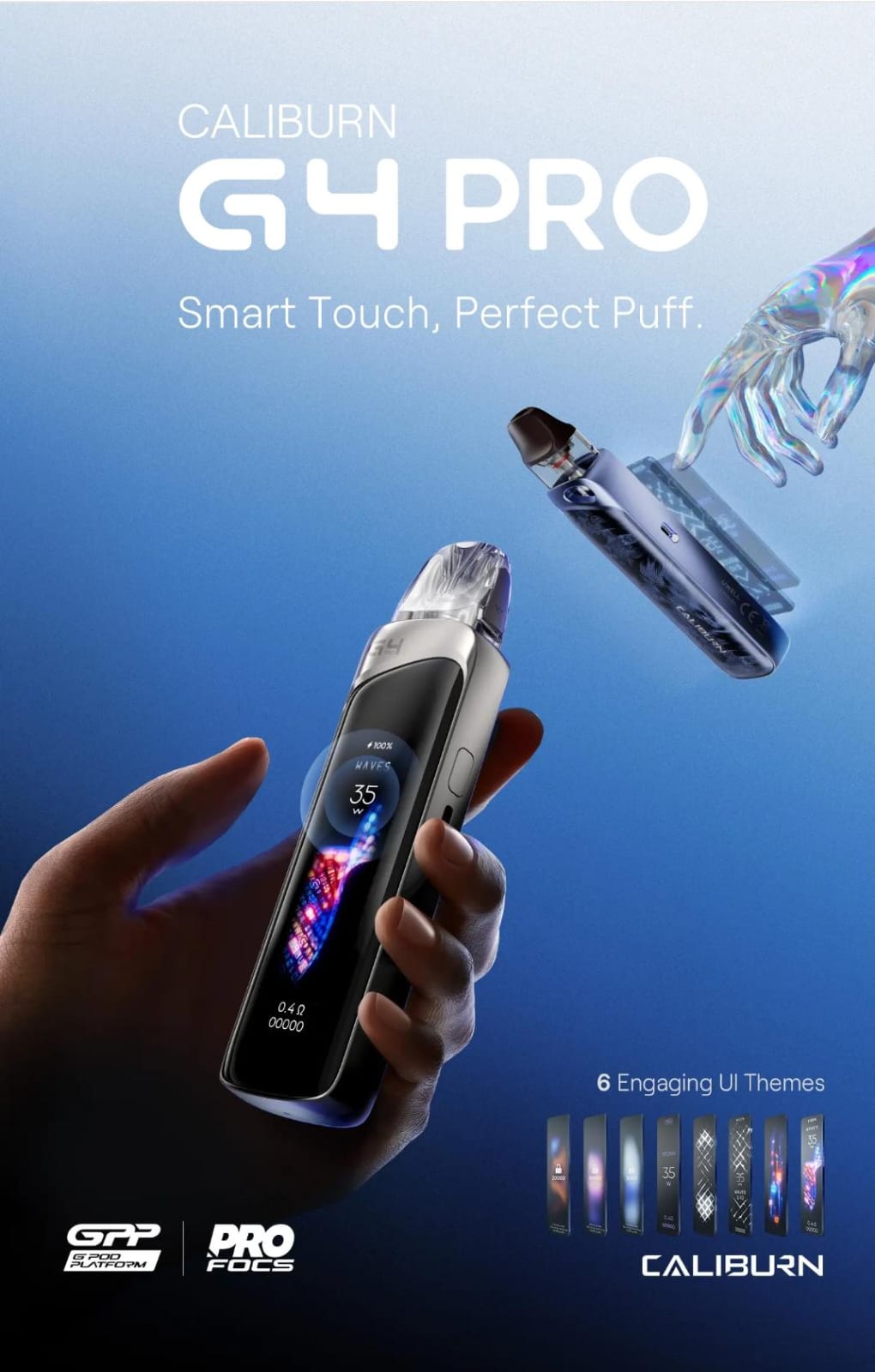 UWELL Caliburn G4 Pro Pod System Kit 1800mAh